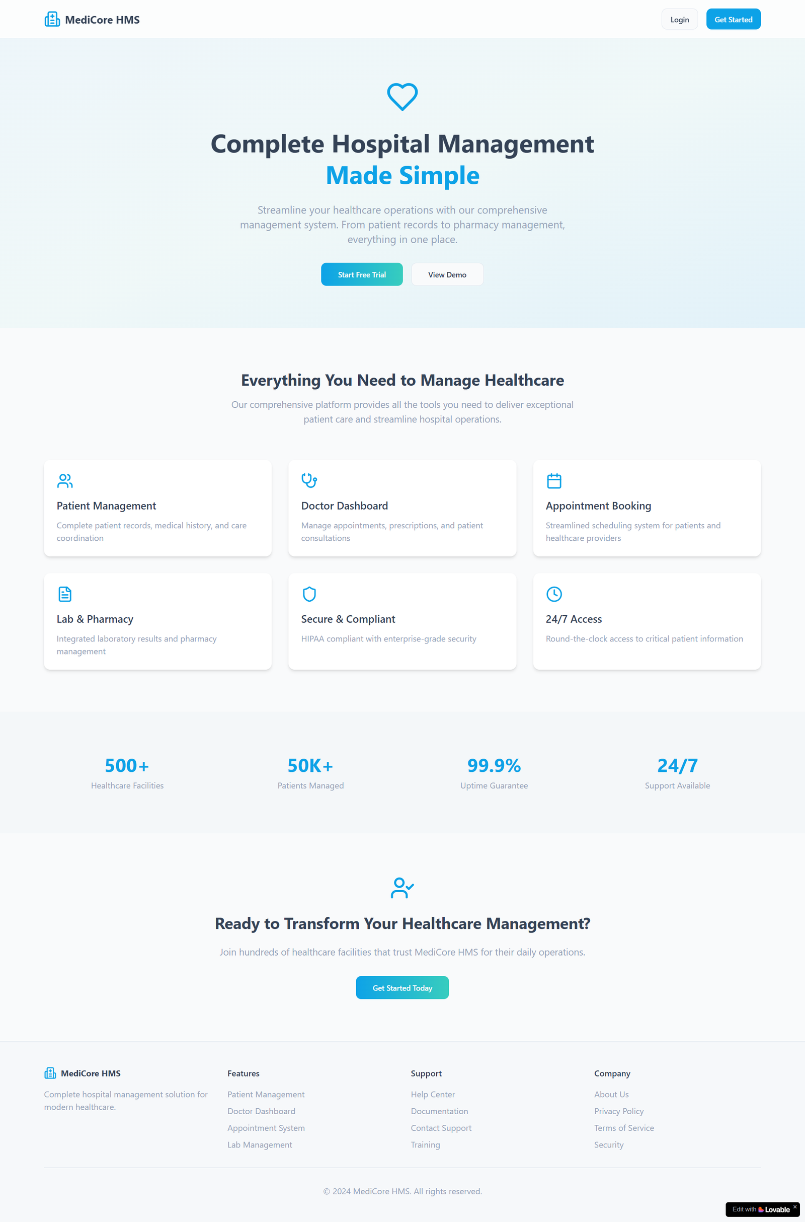 Hospital Management System